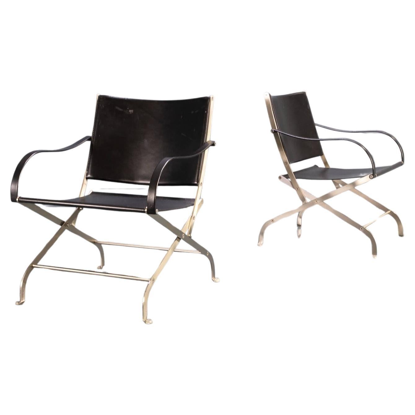 Antonio Citterio ‘Carlotta’ fauteuil for Flexform set/2 For Sale