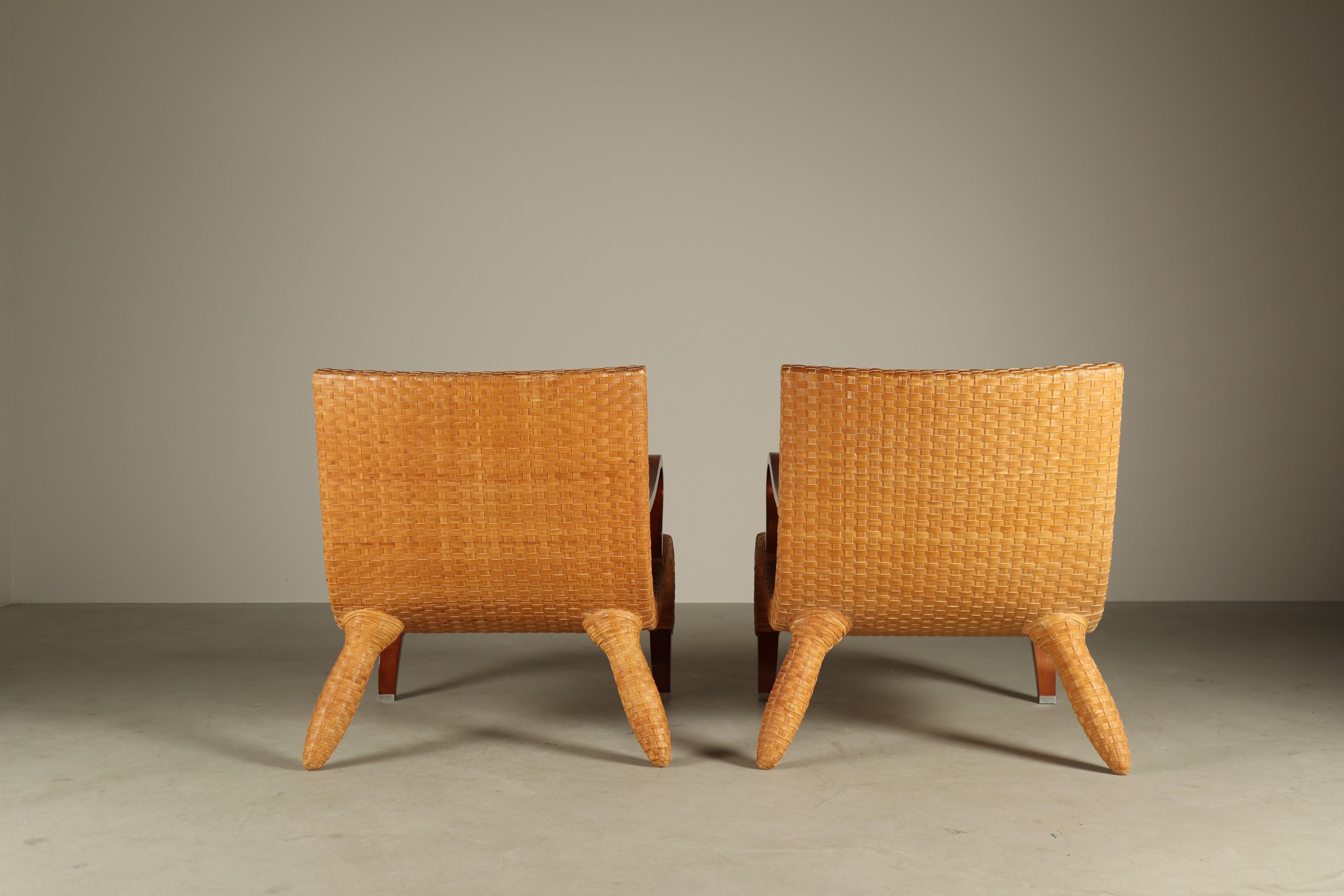 Antonio Citterio ‘Compagnia delle Filippine’ lounge chairs, B&B Italia 1993 en venta 7