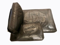 Leather  Lounge Chair diesis by Citterio for BB italia