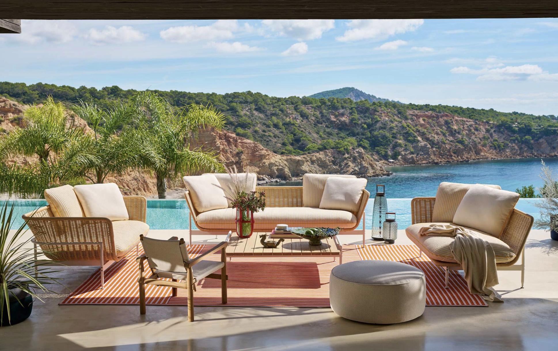 Antonio Citterio Sofá de exterior Esosoft Para Cassina Siglo XXI y contemporáneo en venta