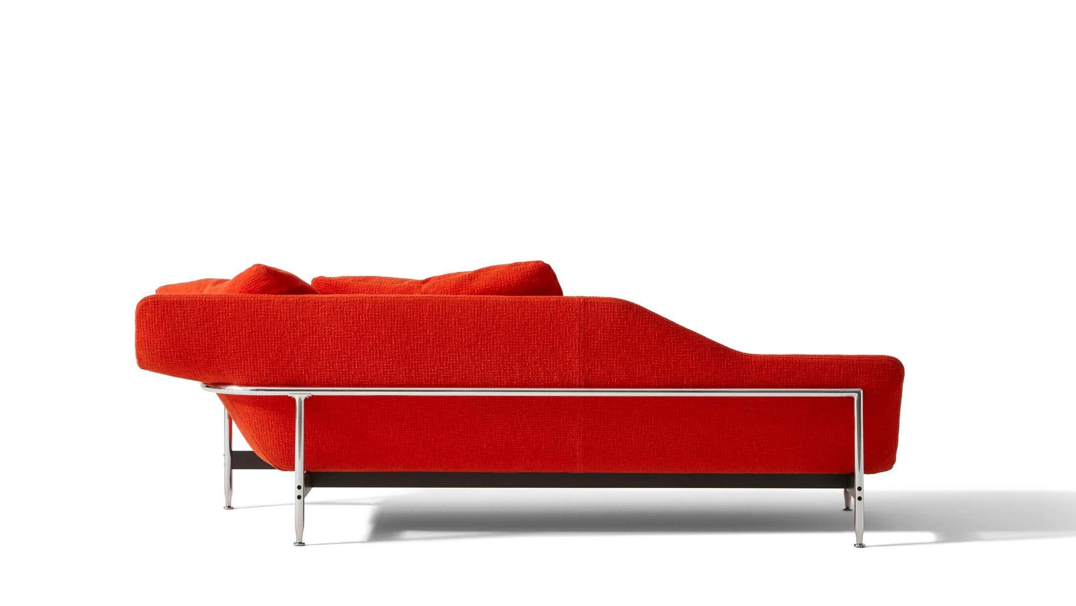 Contemporary Antonio Citterio Esosoft Sofa by Cassina in red, magenta or white  For Sale