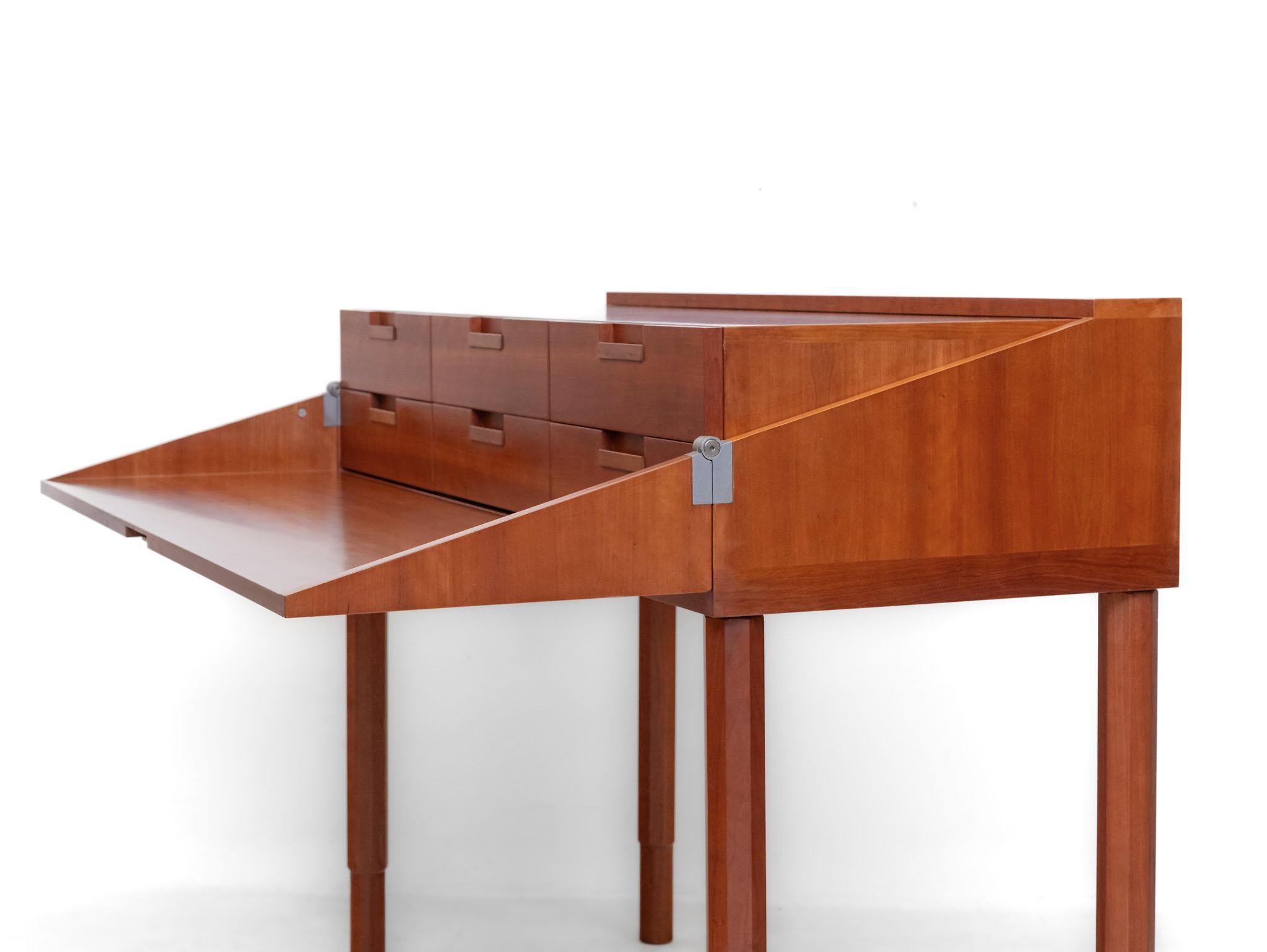 Post-Modern Antonio Citterio Folding top Desk Sideboard By B&B Italia For Sale