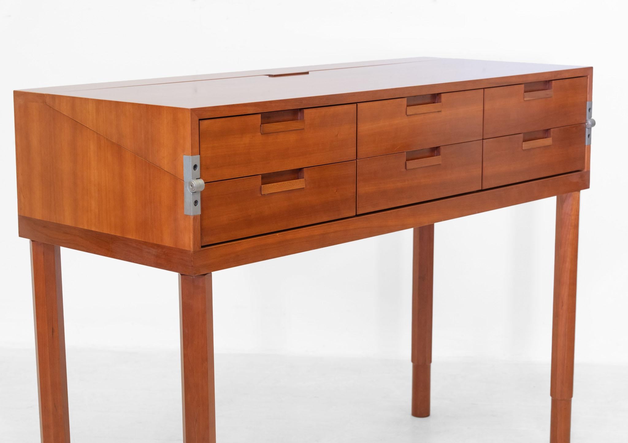 Italian Antonio Citterio Folding top Desk Sideboard By B&B Italia For Sale