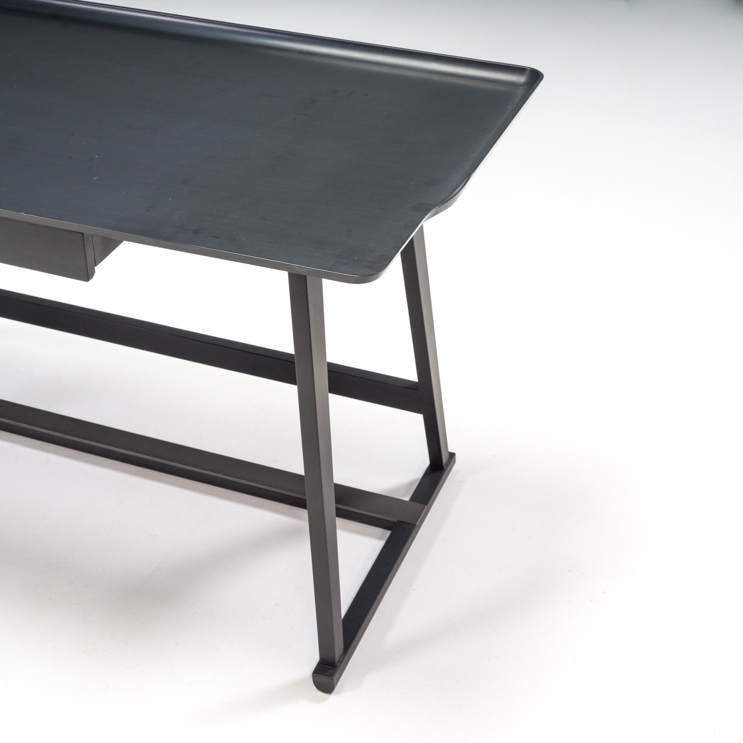 Contemporary B&B Italia Maxalto by Antonio Citterio Recipio ‘14 Black Writing Desk