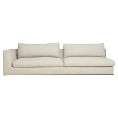 Antonio Citterio für B&B Italia Richard Fabric Single Arm Sofa aus Stoff