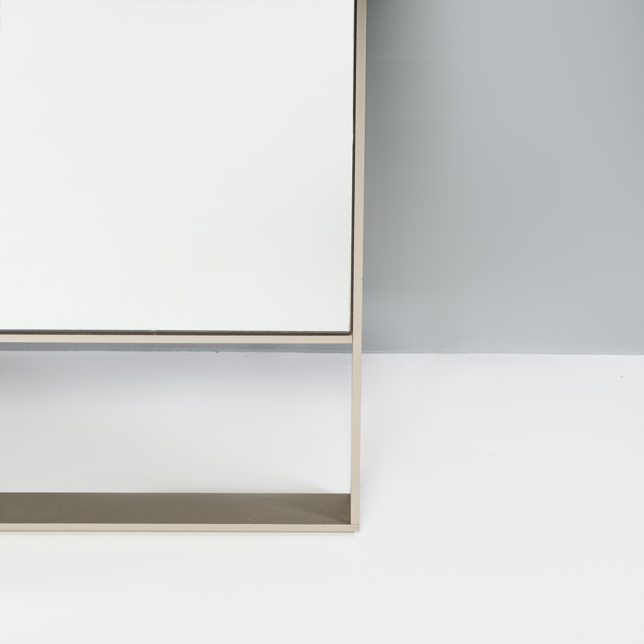 Antonio Citterio for Maxalto B&B Italia Psiche Tall Wall Leaning Mirror In Good Condition In Basildon, London