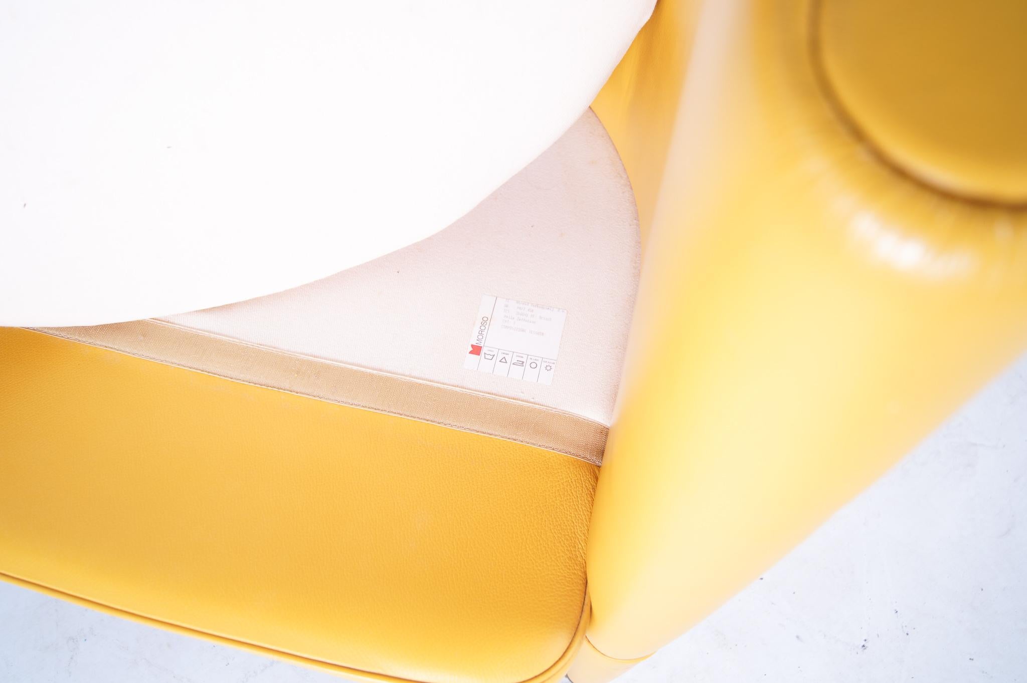 Leather Antonio Citterio for Moroso, 'Rich' Lounge Chair