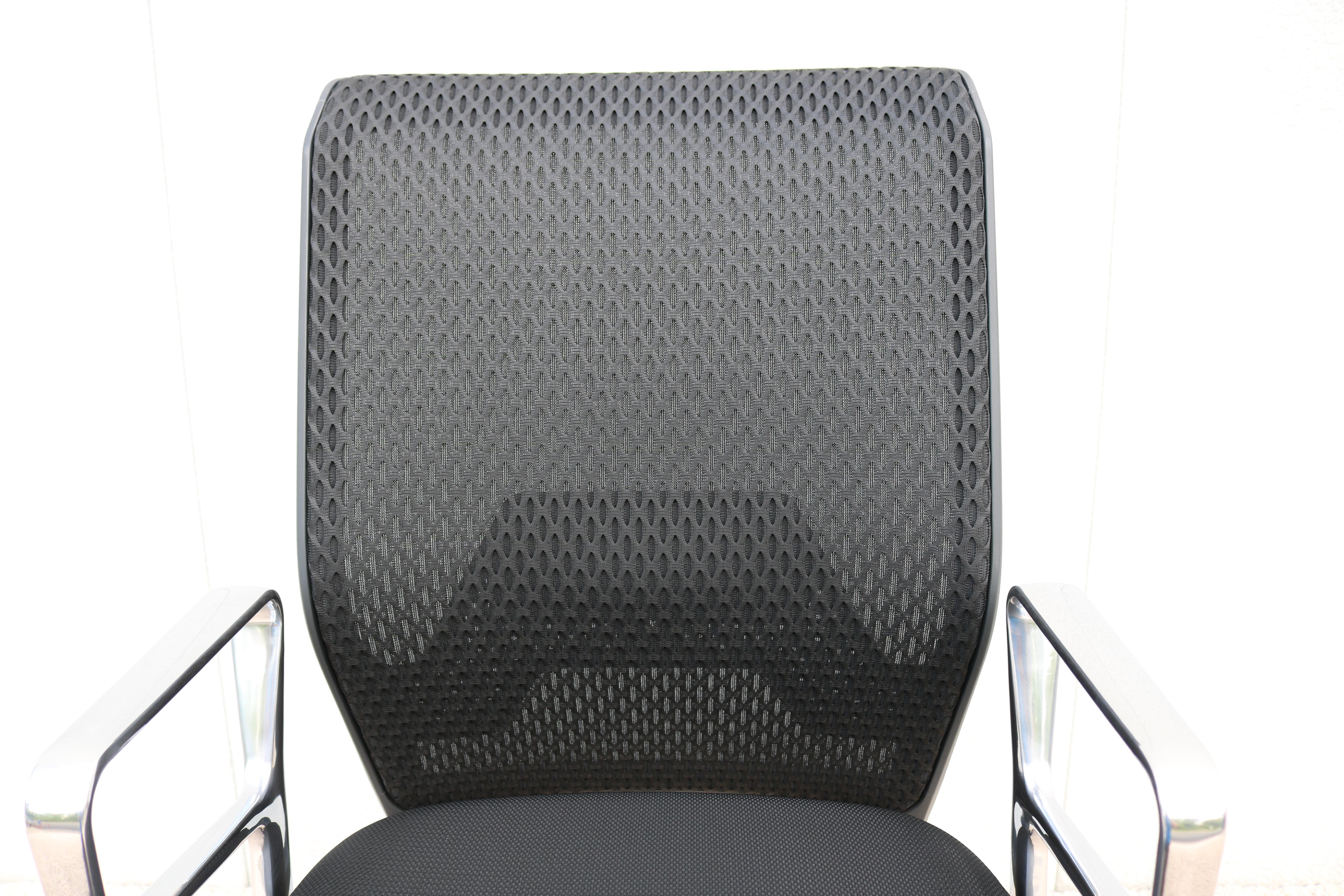 Antonio Citterio for Vitra Ergonomic ID Mesh Black Office Desk Chair, Brand New For Sale 1