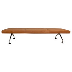 Vintage Antonio Citterio Leather Daybed / Bench for Vitra, Germany, circa 1989