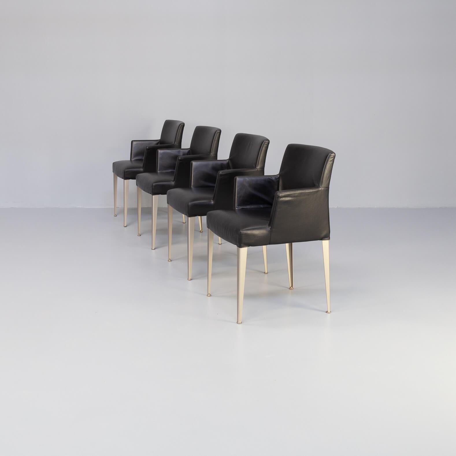 Antonio Citterio Melandra Esszimmerstuhl für B&B Italia Set/4 (Moderne) im Angebot