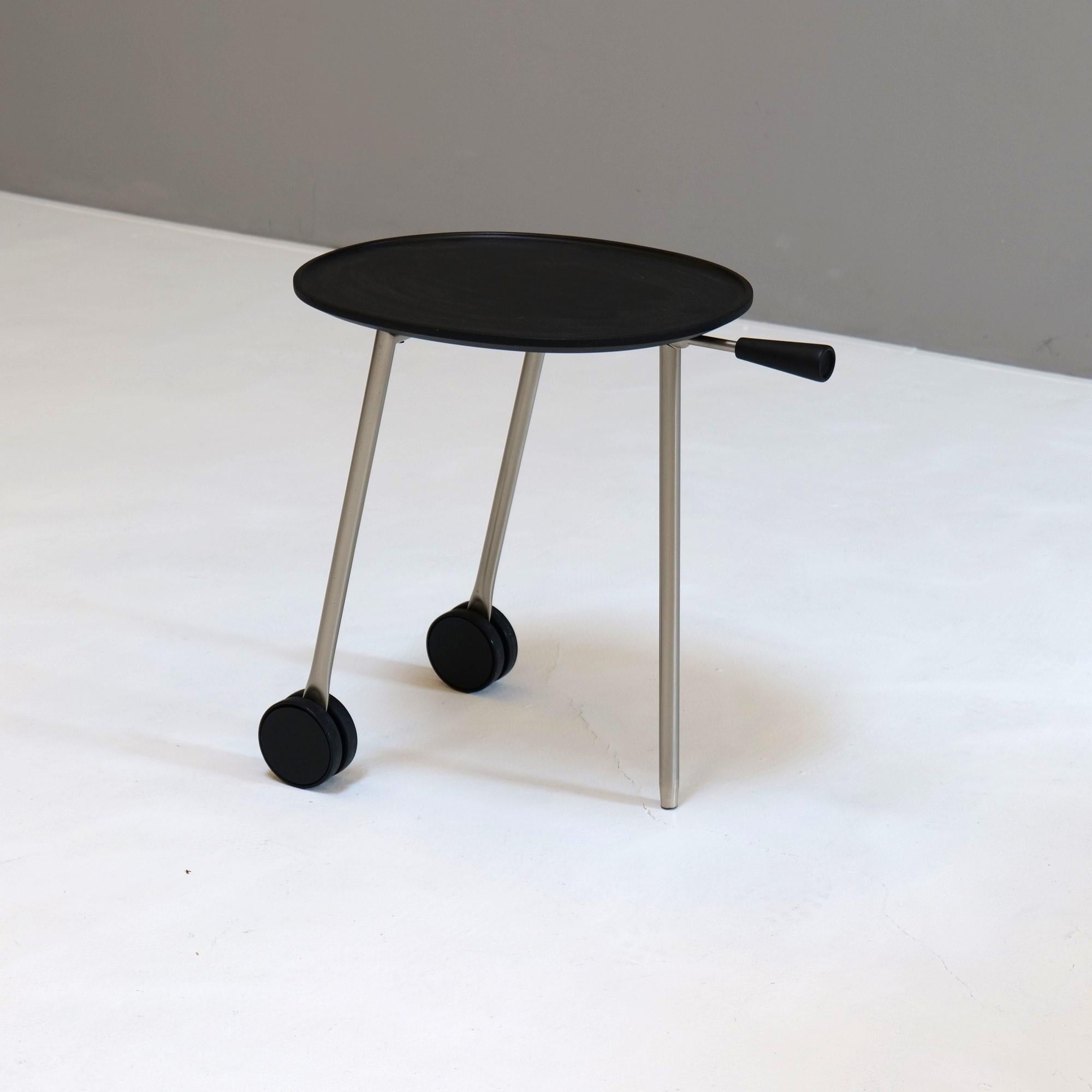 Late 20th Century Antonio Citterio, side table mod. Baisity for B&B Italia, 1980 For Sale