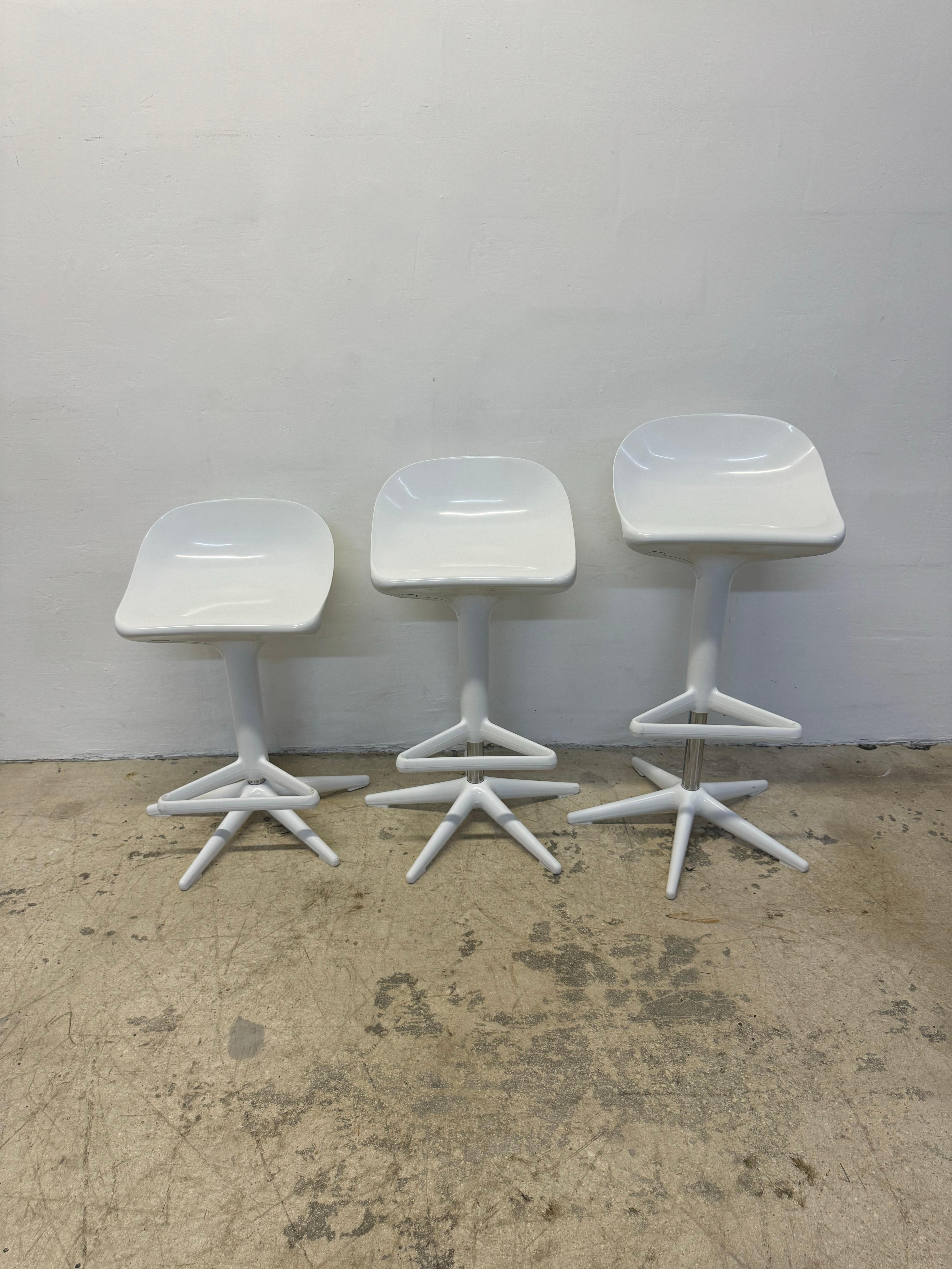 Antonio Citterio “Spoon” Stools for Kartell - Set of Three 3