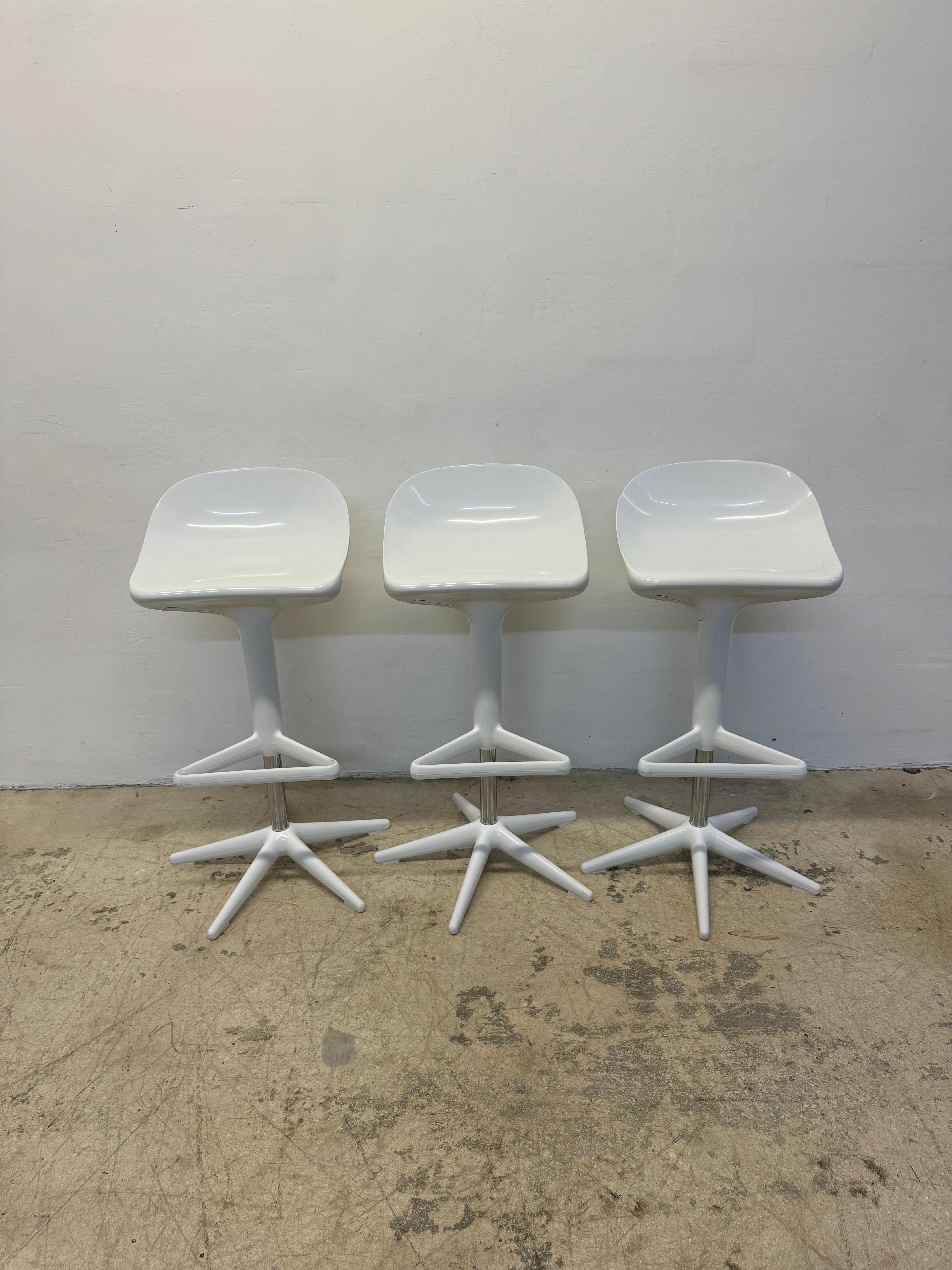 Antonio Citterio “Spoon” Stools for Kartell - Set of Three 4
