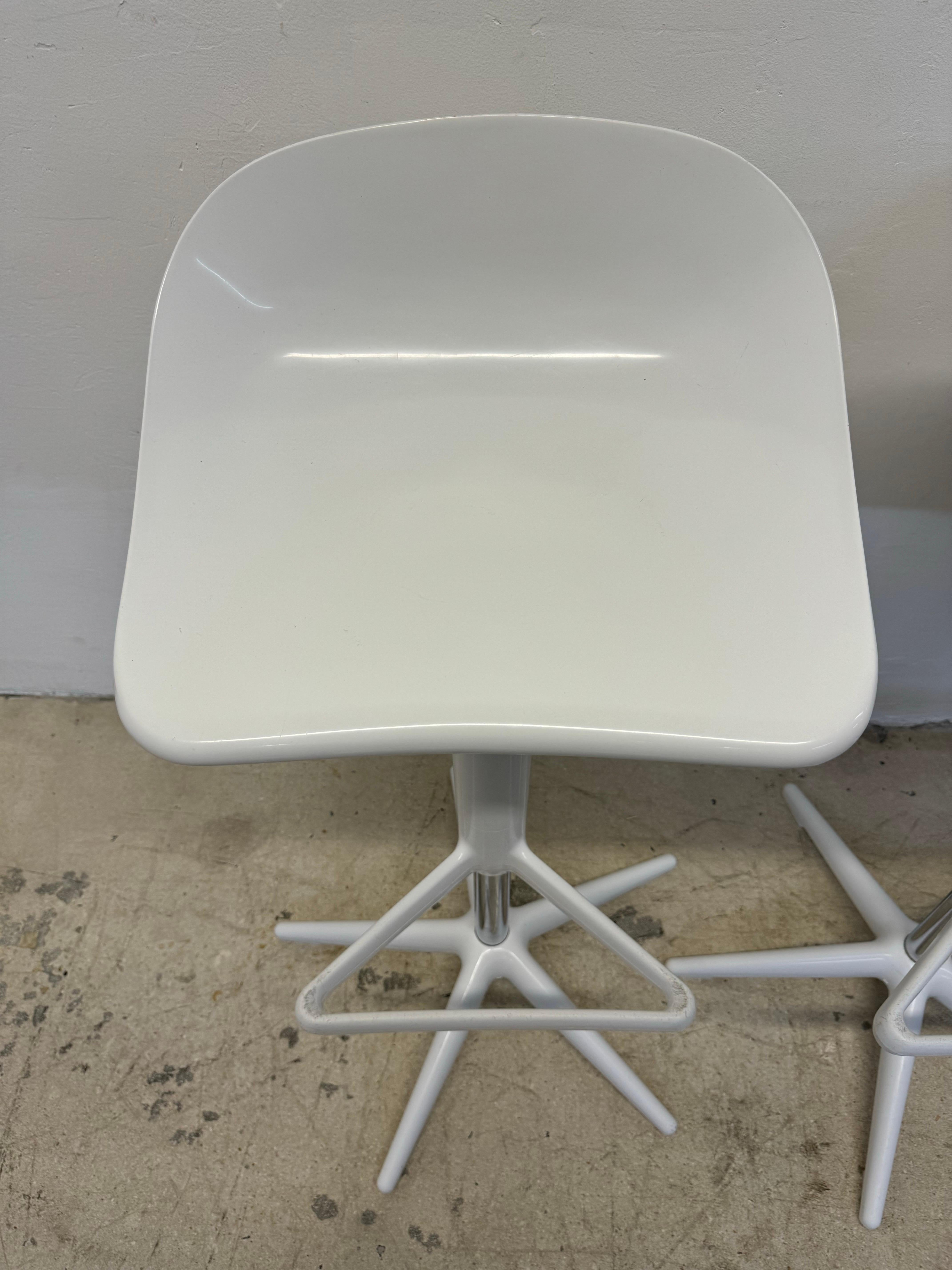 Italian Antonio Citterio “Spoon” Stools for Kartell - Set of Three