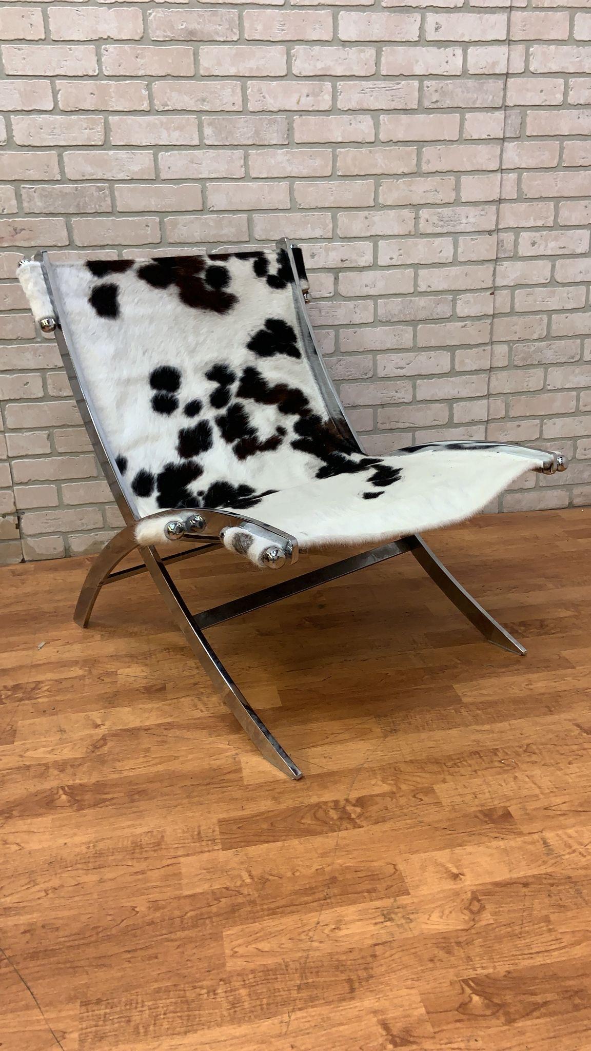 Antonio Citterio Timeless Lounge Scissor Chairs for Flexform Newly Upholstered (chaises à ciseaux de salon intemporelles pour Flexform) en vente 2