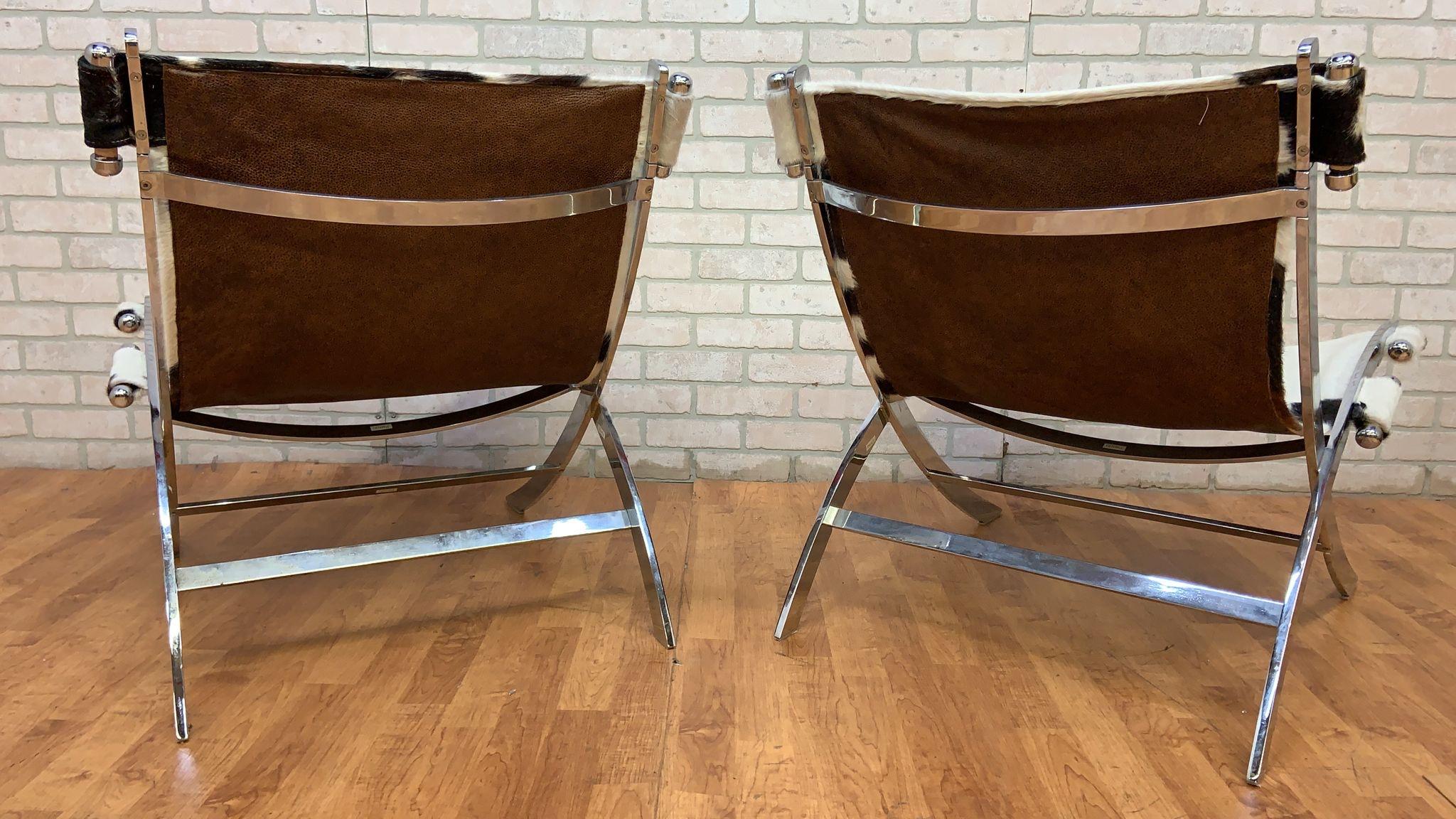 Antonio Citterio Timeless Lounge Scissor Chairs for Flexform Newly Upholstered (chaises à ciseaux de salon intemporelles pour Flexform) en vente 3