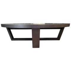 Antonio Citterio Xilos Round Coffee Table, Textured