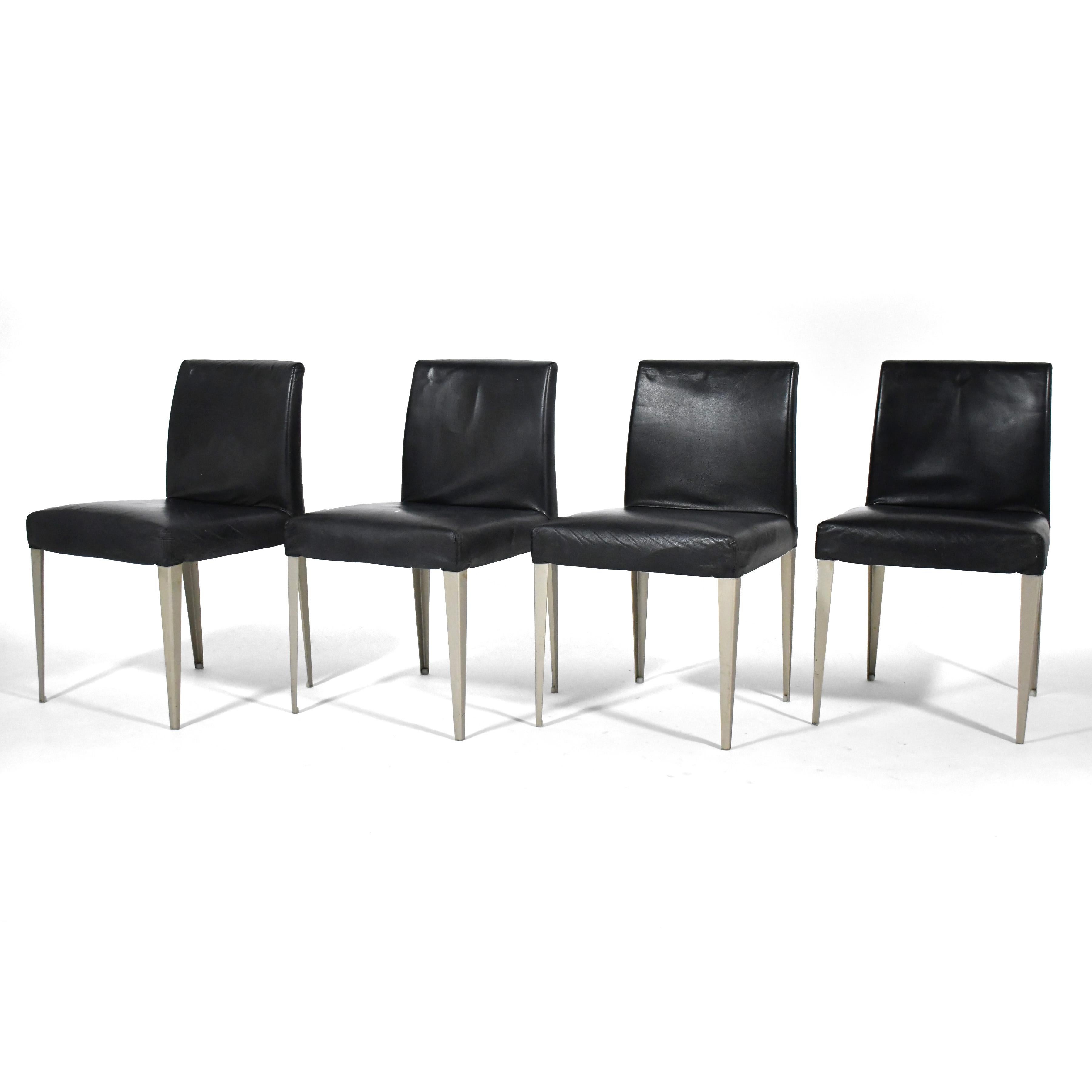 Antonio Cittiero Set of 4 Melandra Dining Chairs For Sale 1