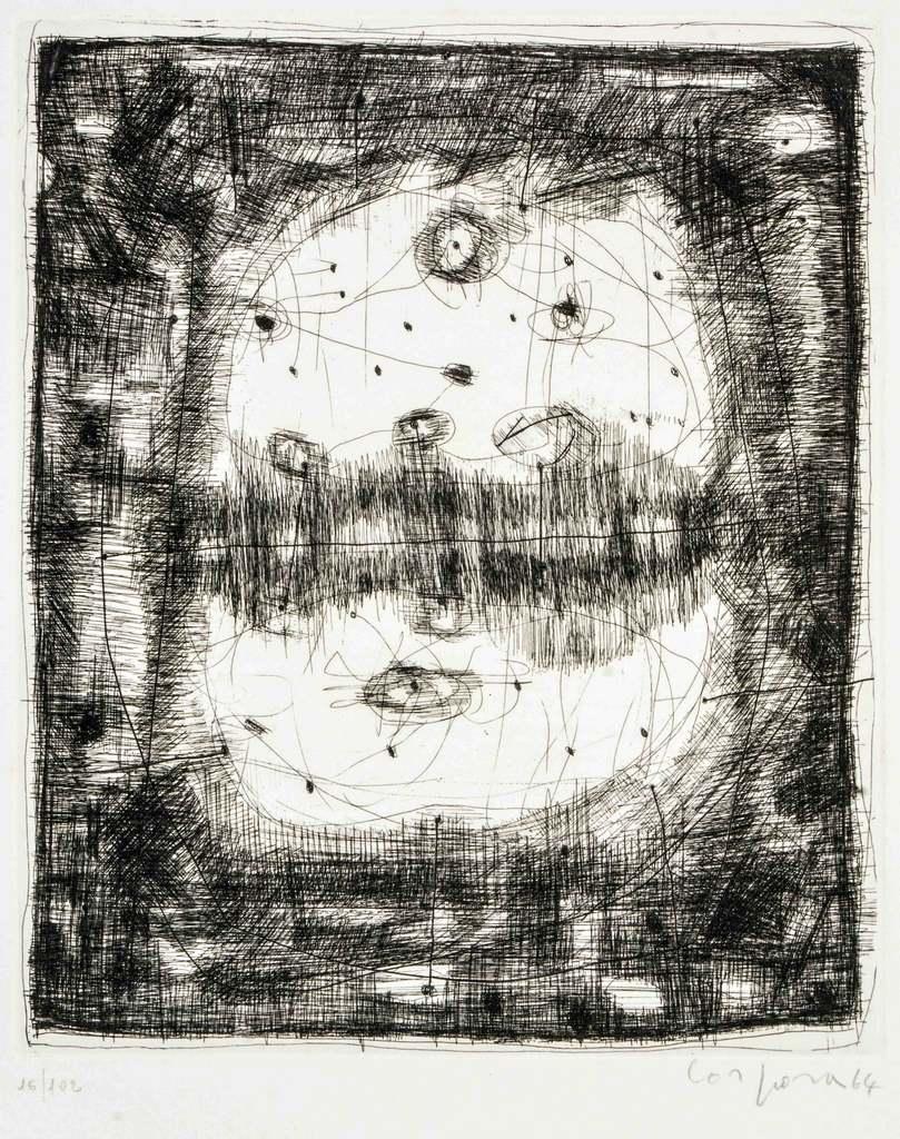 The Circus - Etching by Antonio Corpora - 1964
