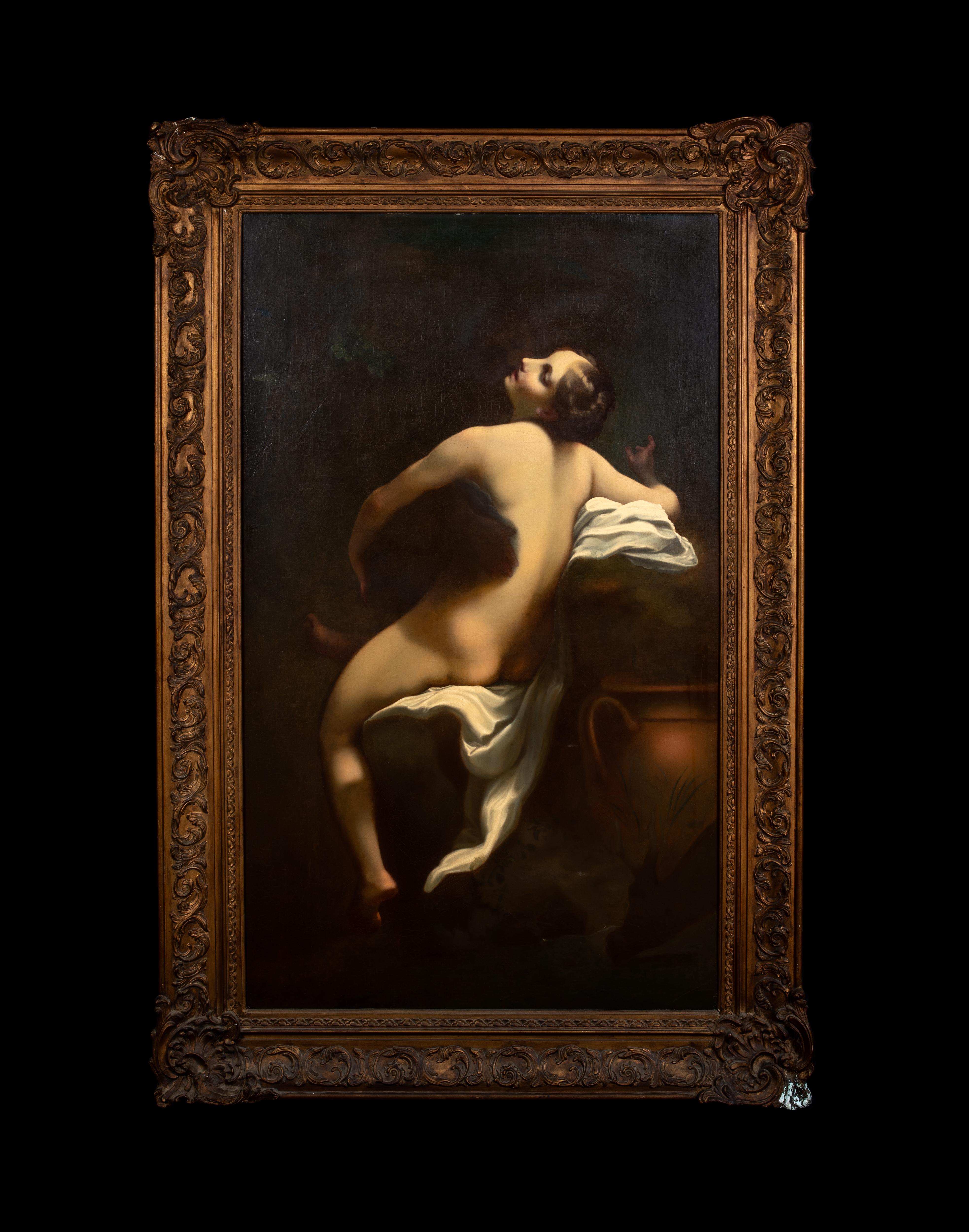 Io e Giove, XVII secolo  Seguace di CORREGGIO (1489-1534) - Painting di Antonio da Correggio