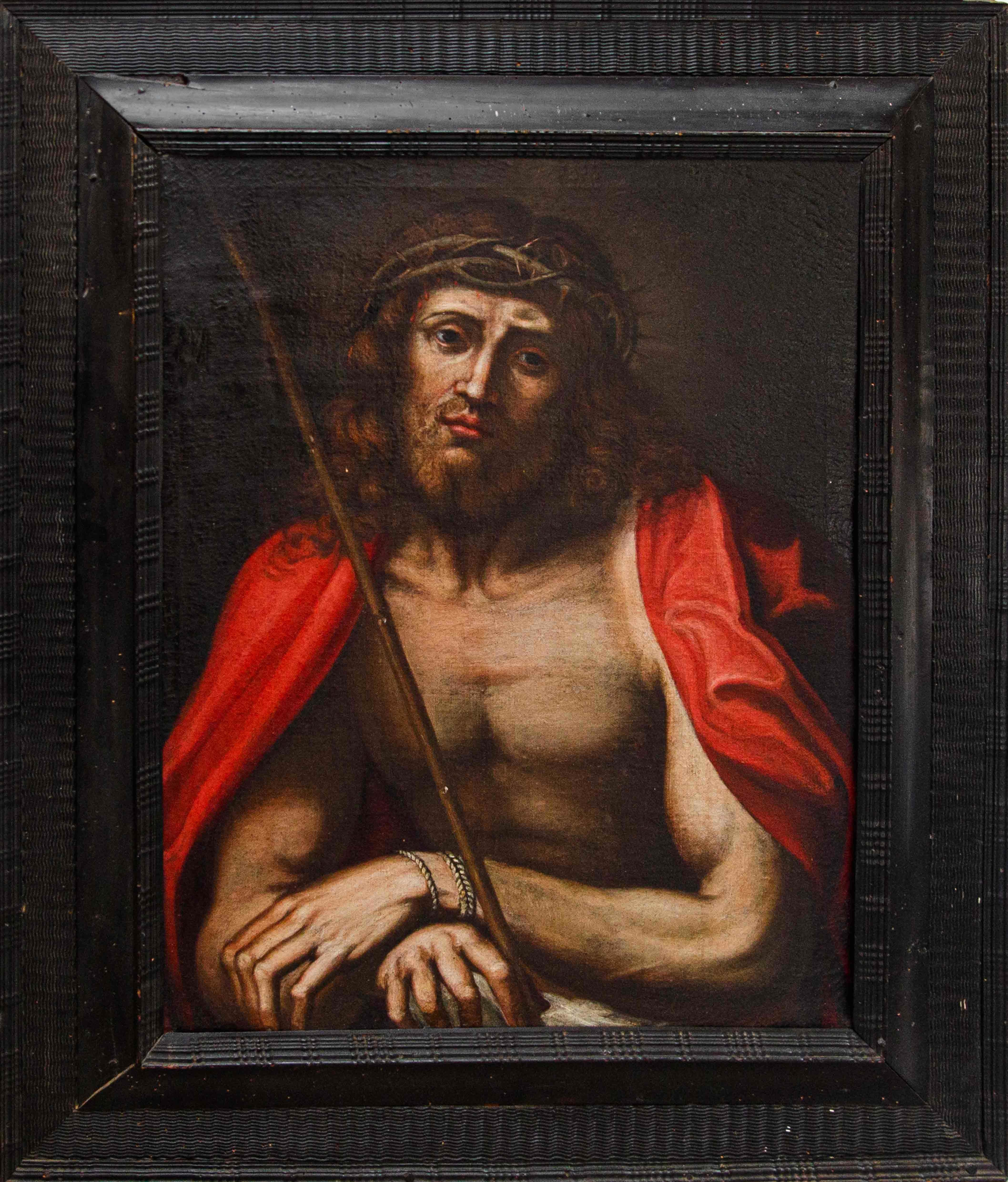 Antonio da Correggio Figurative Painting – Anhänger von Antonio Allegri, bekannt als Correggio, 17. Jahrhundert, Ecce homo