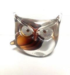 Hibou en verre