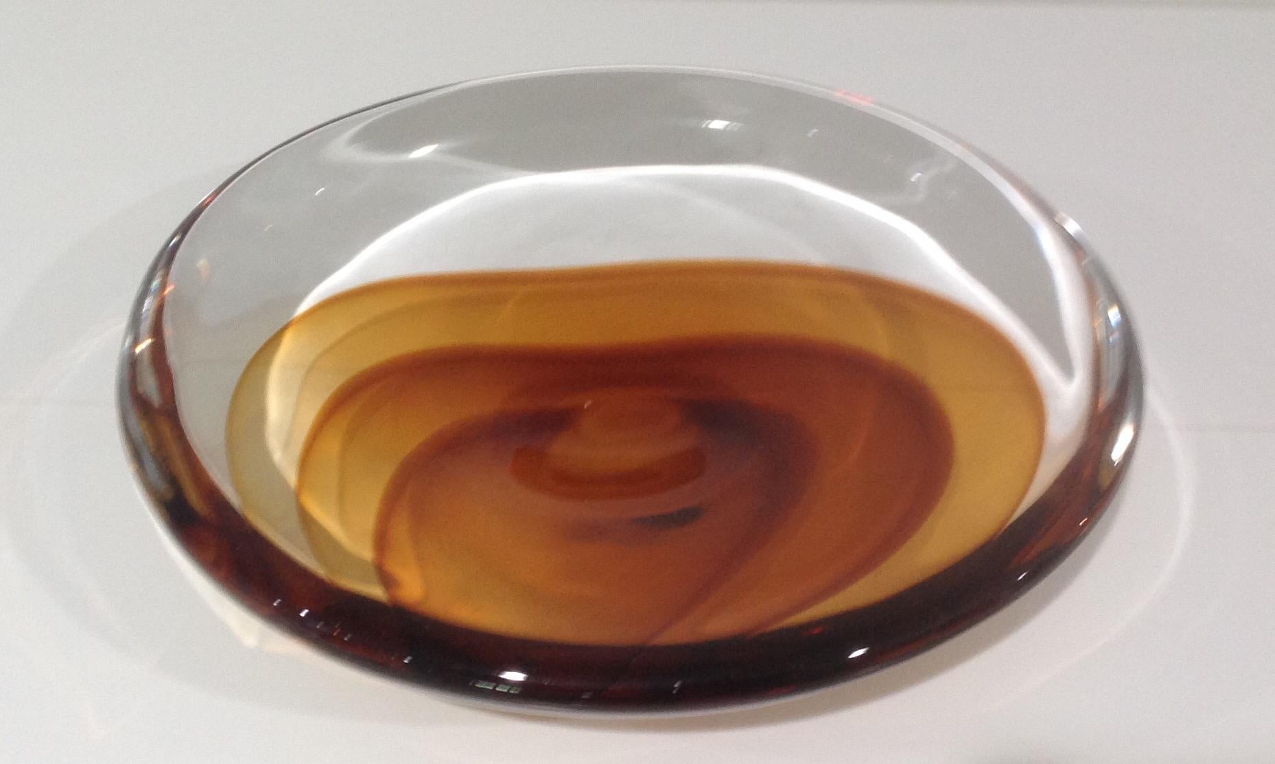 Amazing Antonio da Ros for Cenedese Murano art glass bowl.
