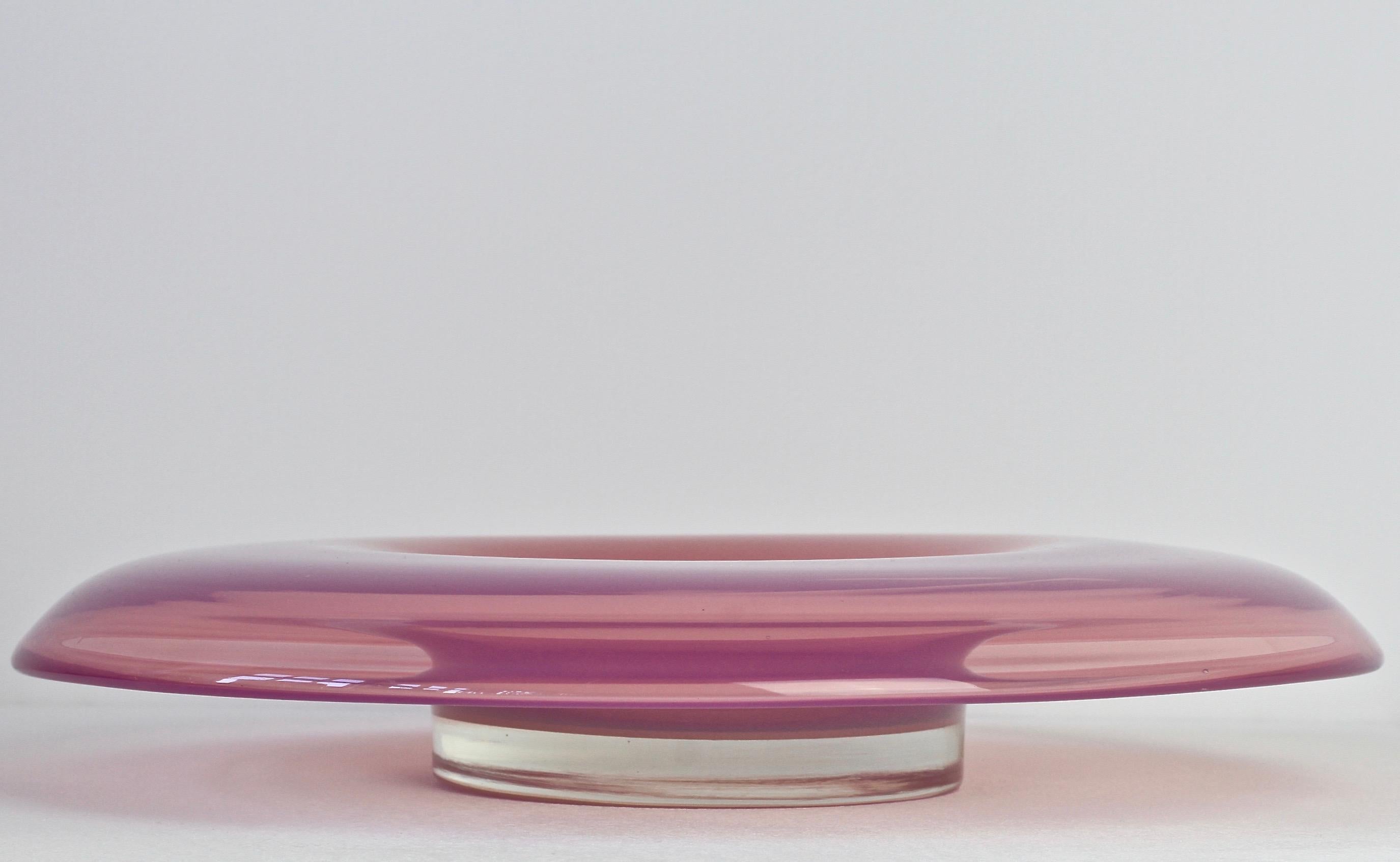 Servier- oder Tauchschale aus Murano-Glas 