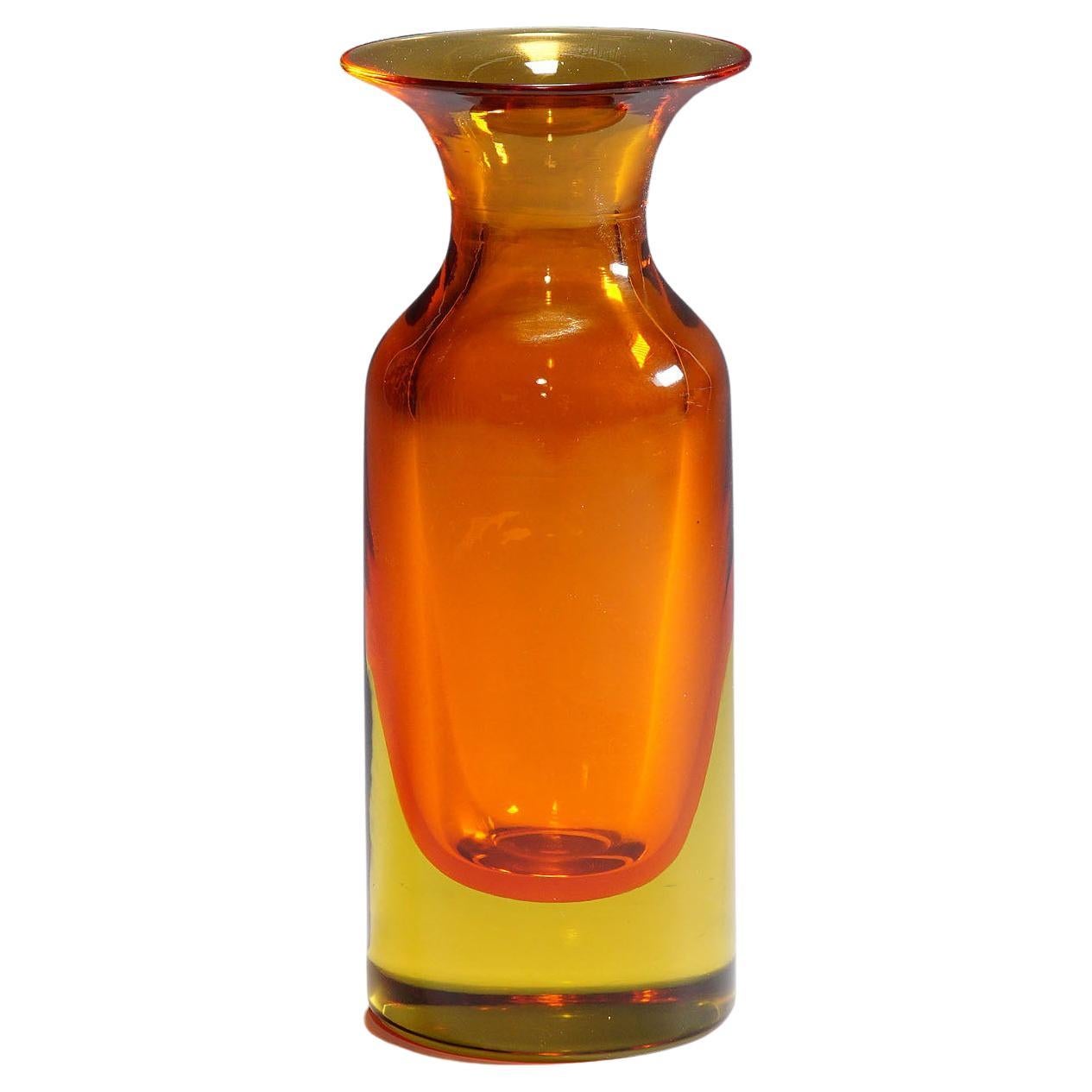 Antonio da Ros for Gino Cenedese Sommerso Glass Vase ca. 1960