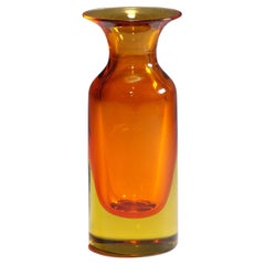 Vintage Antonio da Ros for Gino Cenedese Sommerso Glass Vase ca. 1960