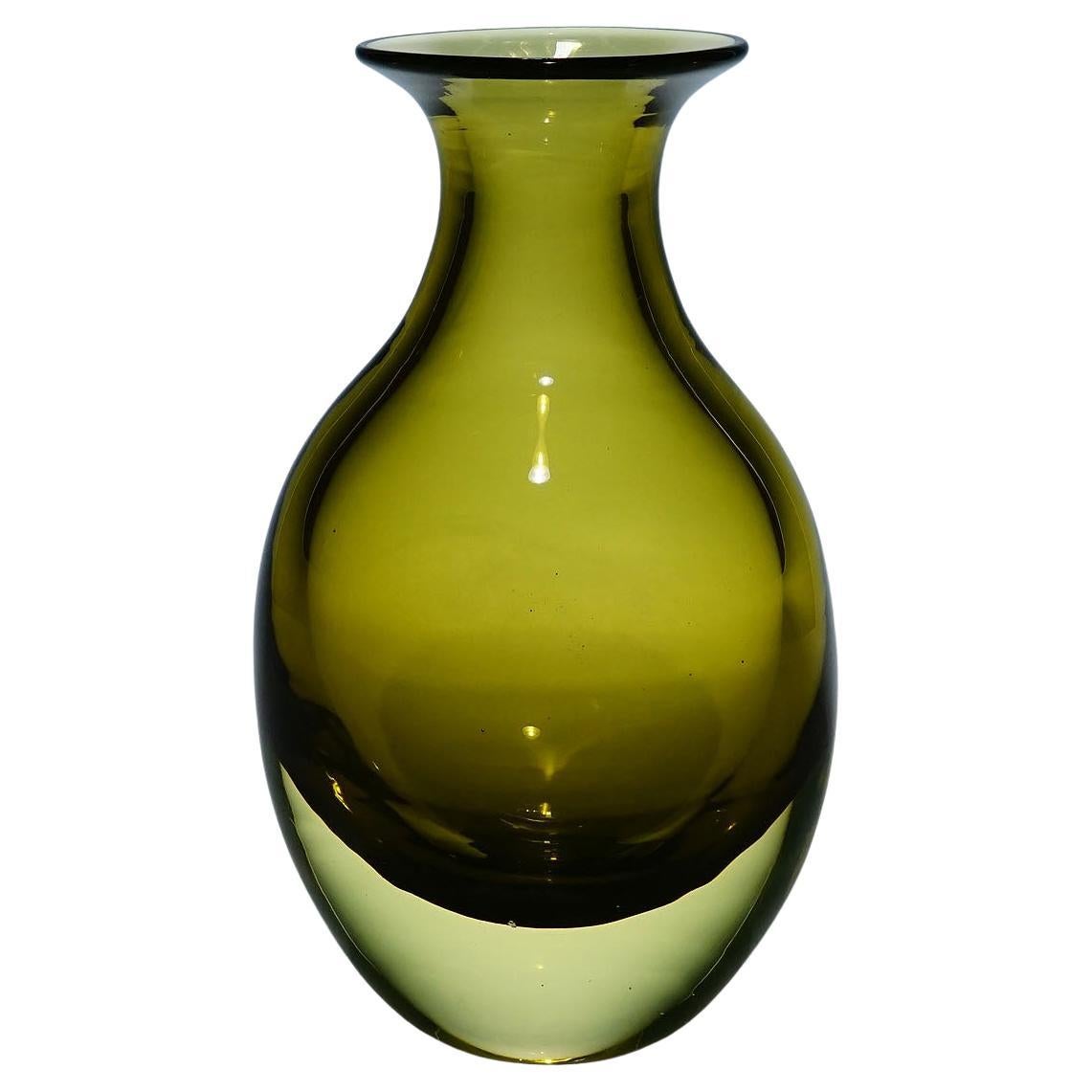 Antonio da Ros para Gino Cenedese Jarrón Sommerso ca. 1960 en venta