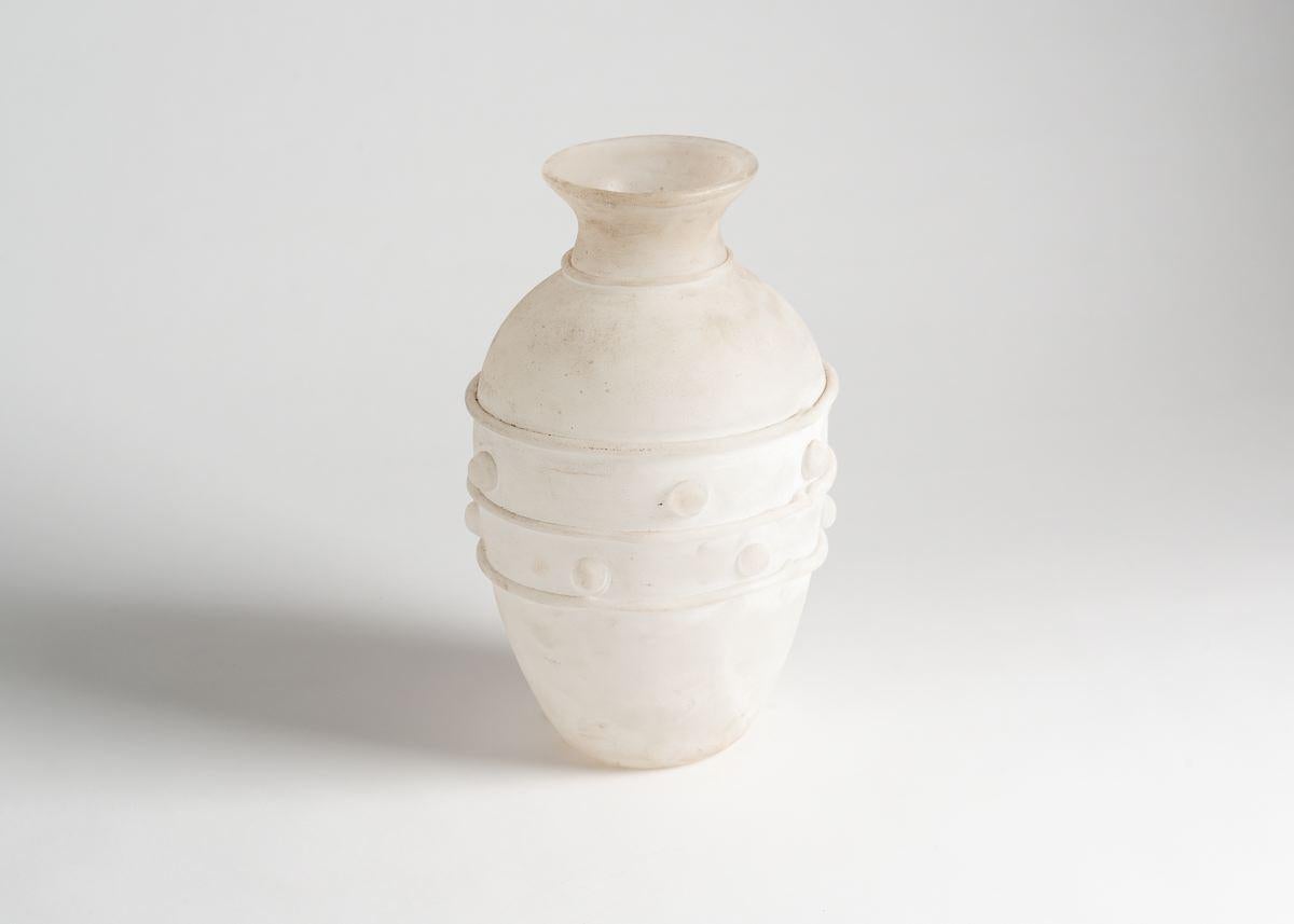 Antonio da Ros for Vetreria Cenadese, Scavo Glass Vase, Italy, 1983 In Good Condition In New York, NY