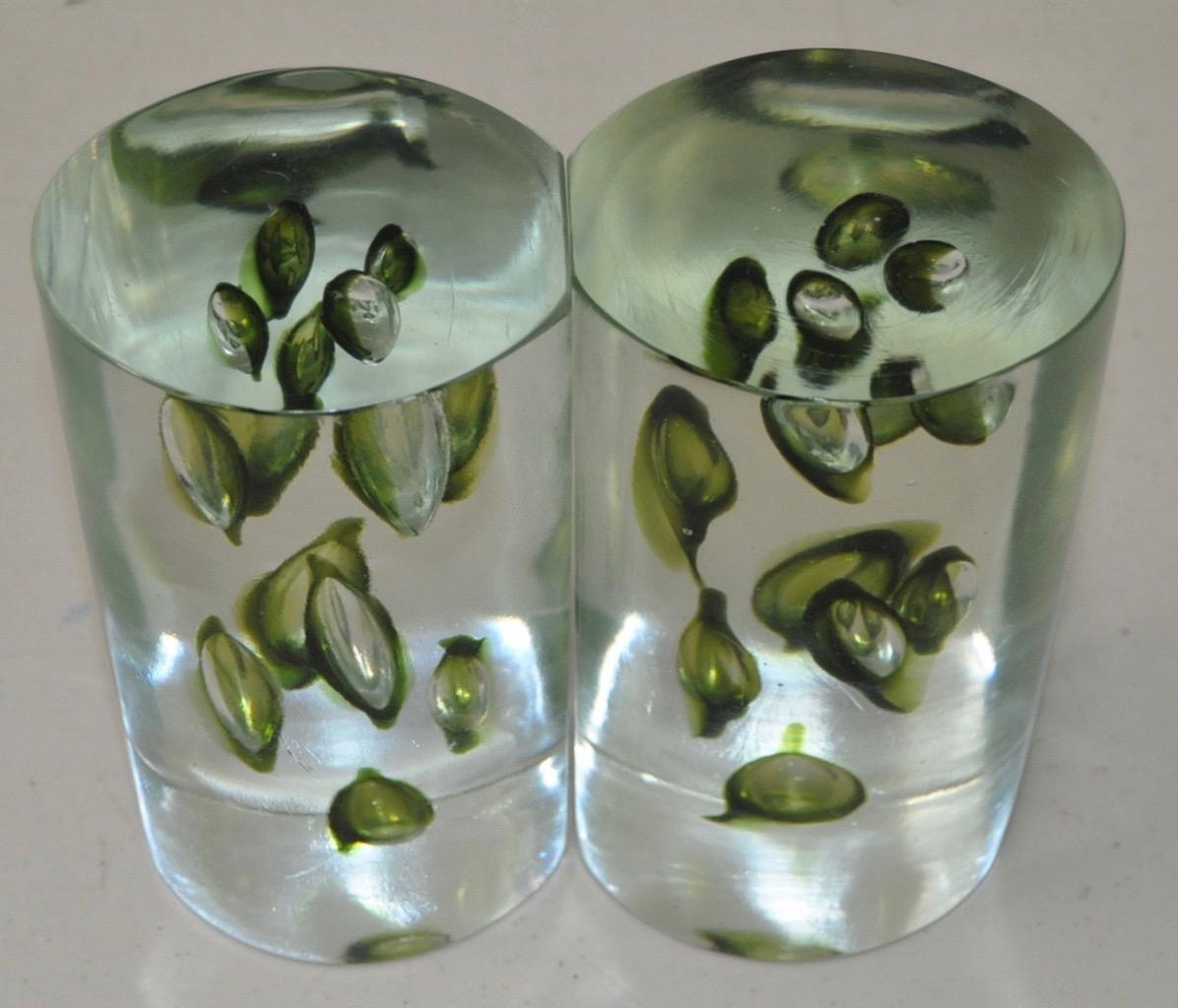 Italian Antonio da Ros Handmade Glass Sculptural Bookends, circa 1960 For Sale