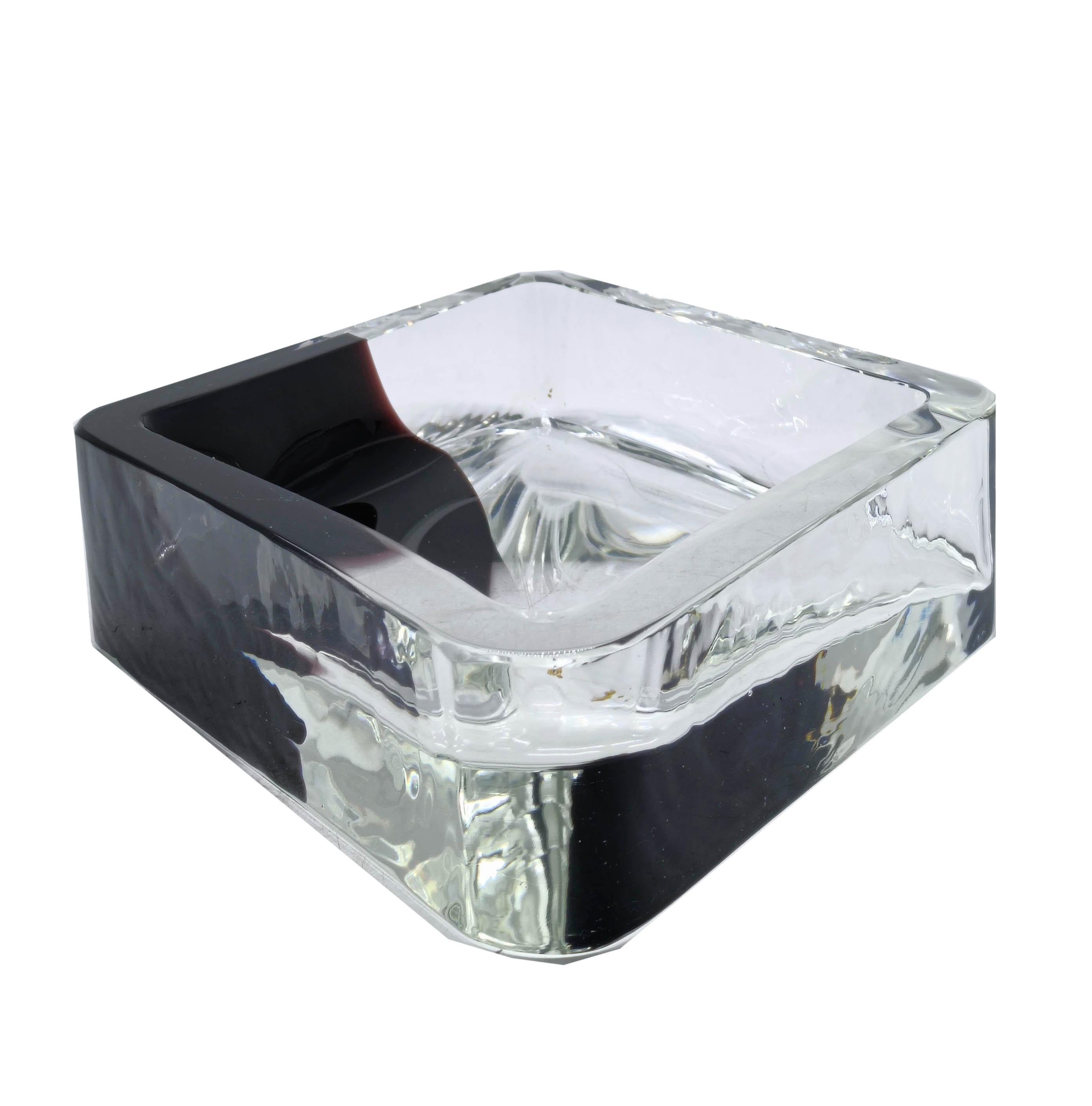 Mid-Century Modern Antonio da Ros for Cenedese Centrotavola a Rombo in Murano Glass, Italy 1970s For Sale