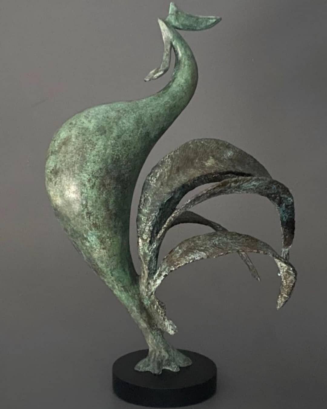 Antonio Da Silva Figurative Sculpture - Audacious