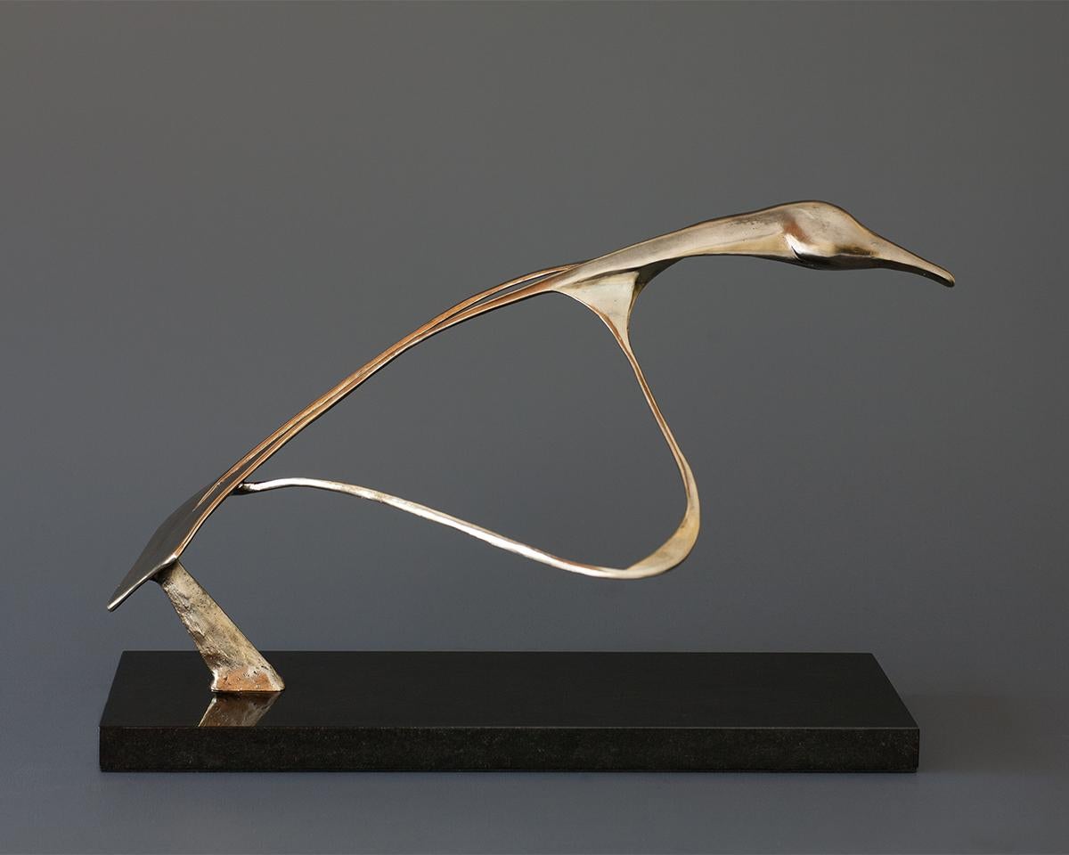 Flight - Sculpture by Antonio Da Silva