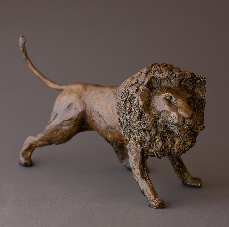 Figurative Sculpture Antonio Da Silva - Lion