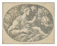 Die Jungfrau und das Kind mit dem Heiligen Johannes des Baptisten