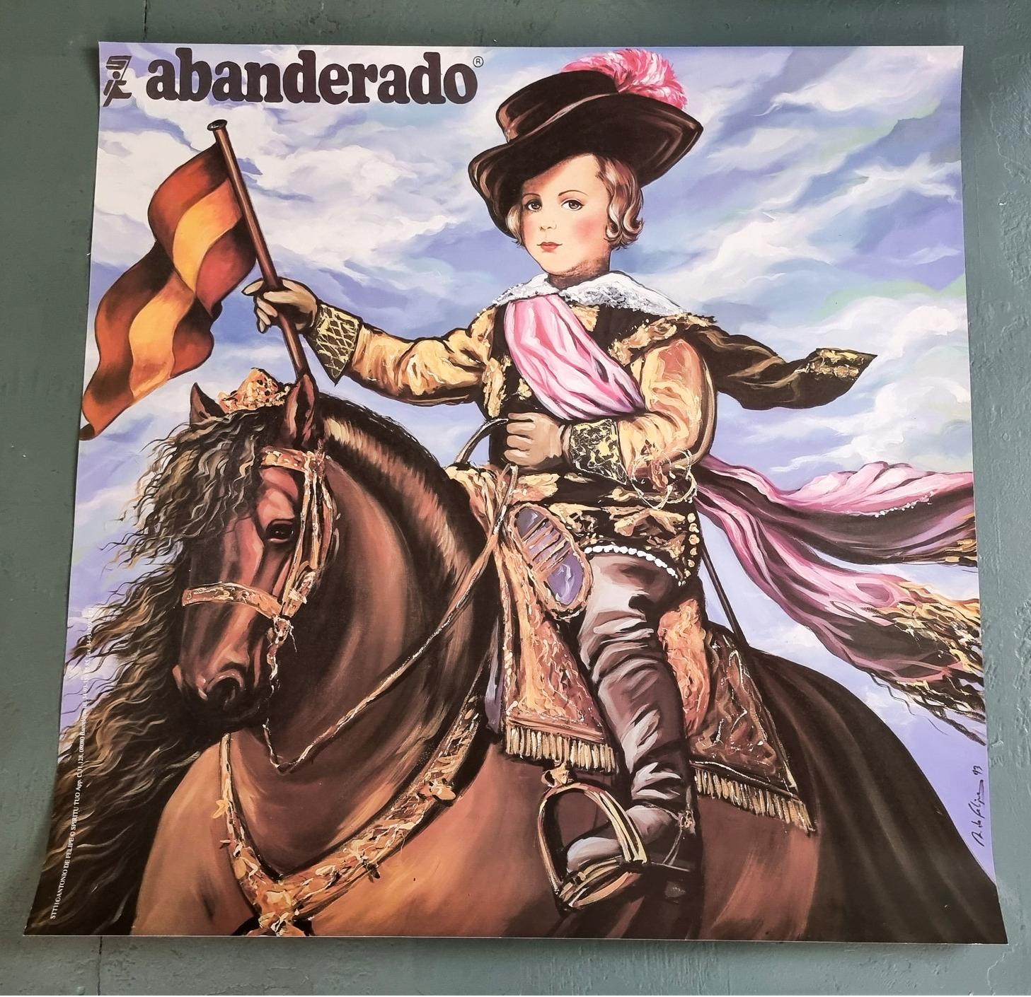 Abanderado (Iconic, Spanish, Baroque, Large) - Print by Antonio de Felipe