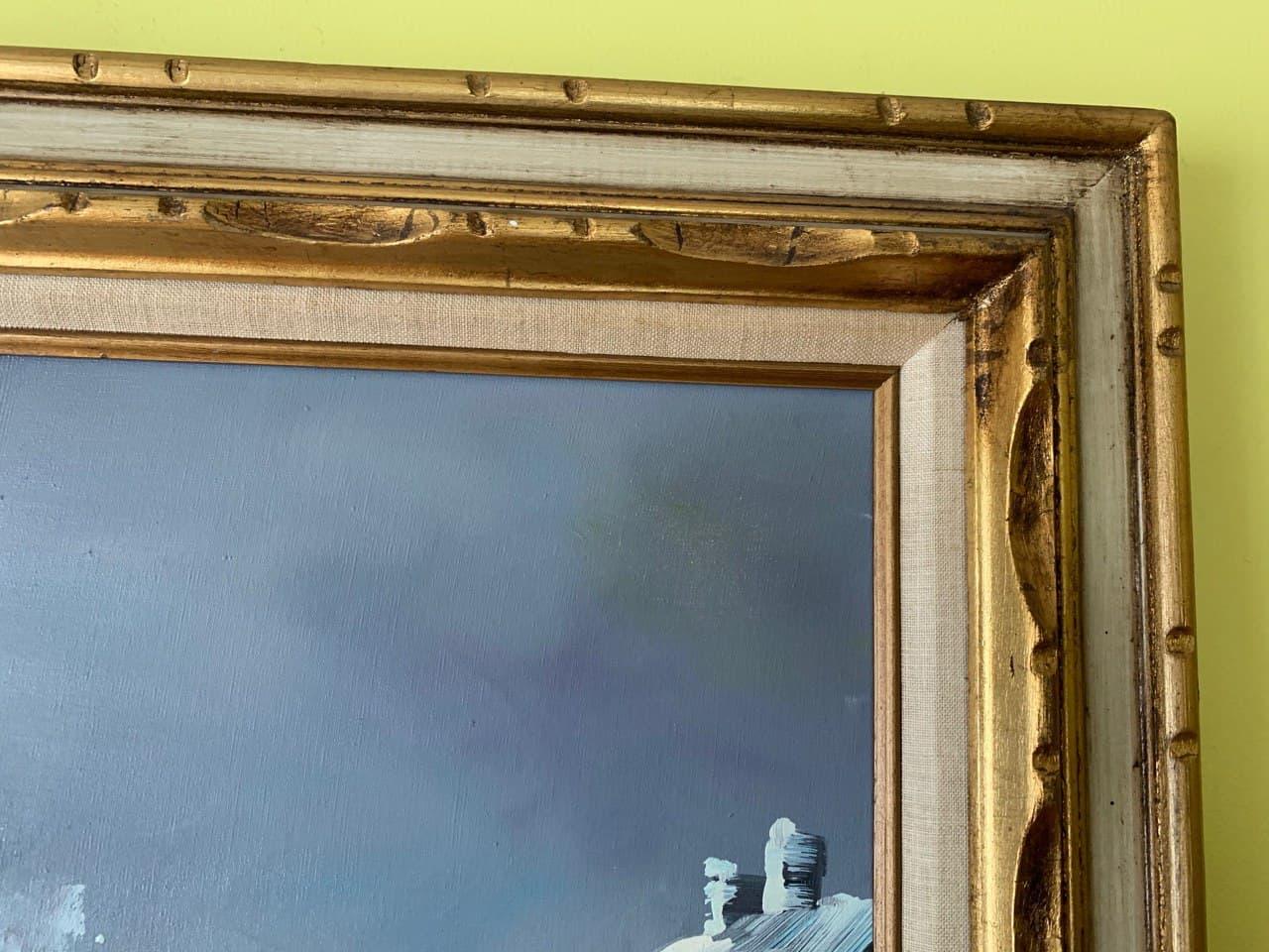 Enorme dipinto ad olio originale su tela, Artista quotato Antonio De Vity (1901-1993) in vendita 2