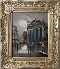 Peinture à l'huile originale sur toile Listed Artist Antonio De Vity (1901-1993) Paris