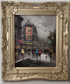 Original Oil Painting On Canvas Listed Artist Antonio De Vity (1901-1993) Paris