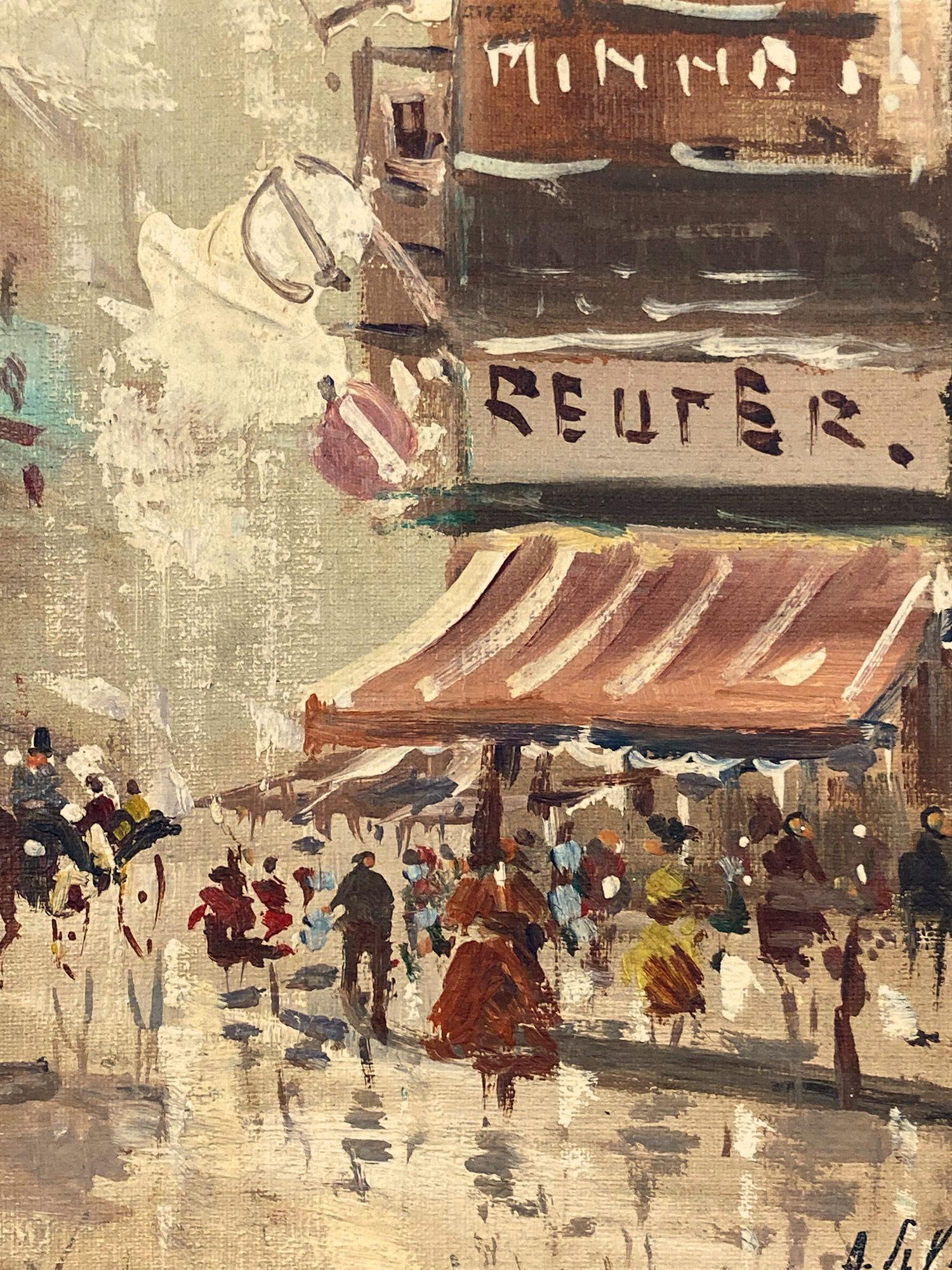 cuadros parisinos al oleo