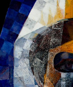 „Brazilisches Mädchen“, Öl auf Leinwand, Porträt signiert von Antonio Diaz Cortes