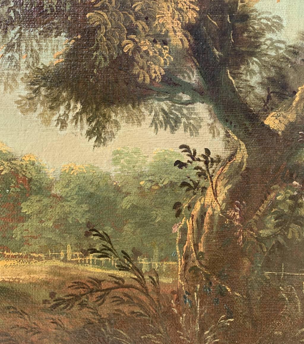 Antonio Diziani (maître vénitien) - Peinture de paysage du XVIIIe siècle Campagne en vente 10
