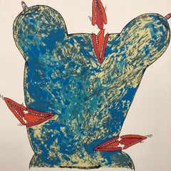 Antonio Eligio Fernández Cuban Artist Original Hand Signed silkscreen 1988