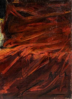 Portrait de femme - Peinture sur toile d'Antonio Feltrinelli - 1931