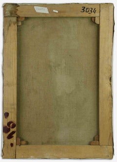 Portrait of Woman- Painting by Antonio Feltrinelli- 1930s