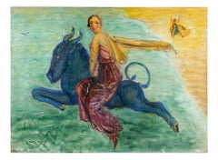 Rape of Europe – Ölgemälde von Antonio Feltrinelli – 1933