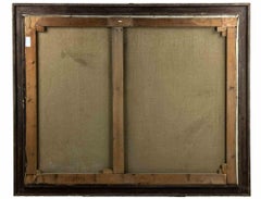 Le perroquet -  Peinture à l'huile d'Antonio Feltrinelli - années 1930